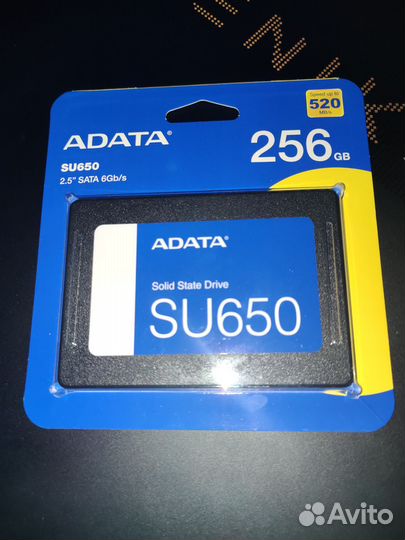 Ssd Adata su650 256GB