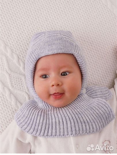 Шапка зимняя детская Журавлик 42-44р