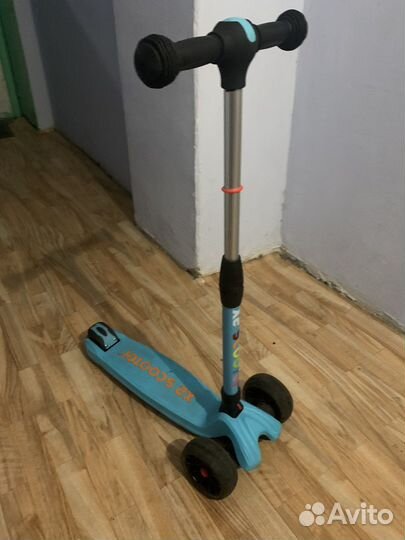 Самокат детский трехколесный бу