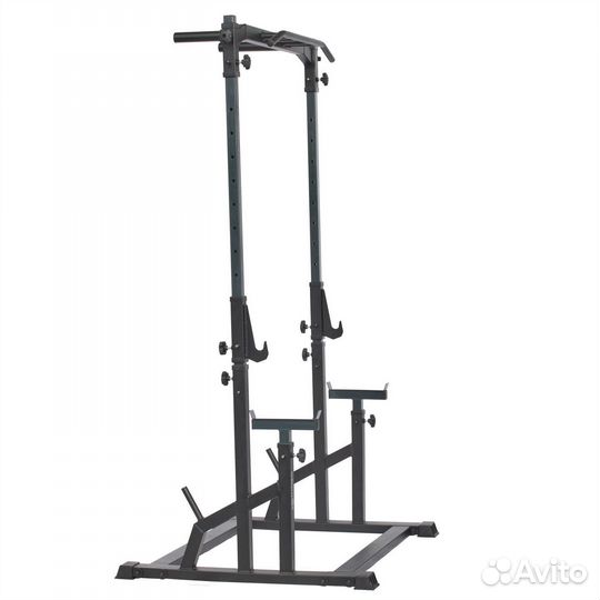 Стойка под штангу с турником и брусьями Domsen