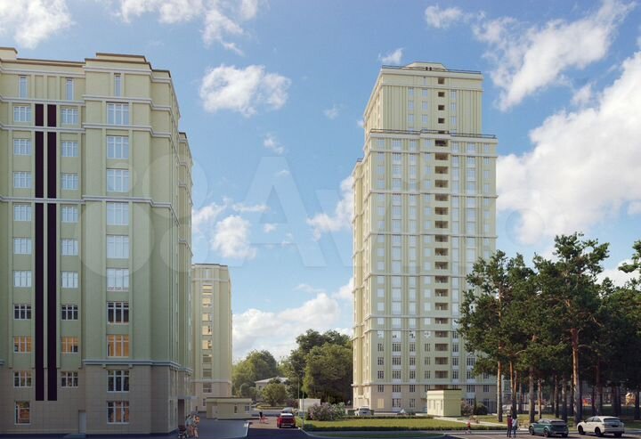 2-к. квартира, 63,8 м², 6/10 эт.