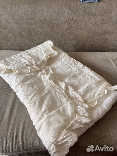 Комплект на выписку лето цвет шампань