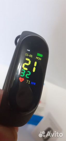 Фитнес браслет сенсорный oled экран