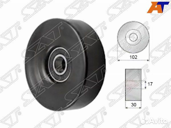 Ролик приводного ремня toyota crown