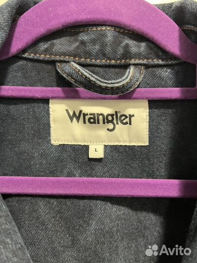 Джинсовая куртка wrangler
