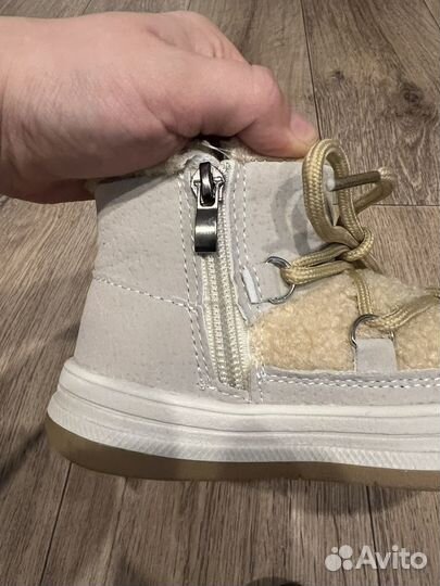 Ботинки барашек 13,5 см (22 р)