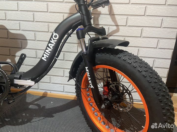 Электровелосипед новый minako f11 500w