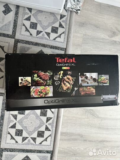 Гриль tefal optigrill xl