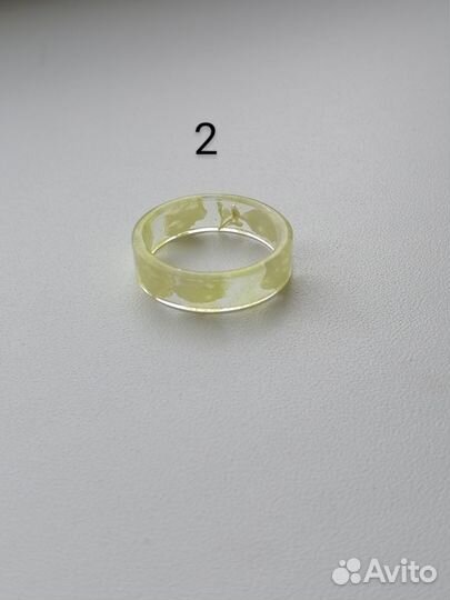 Кольца из эпоксидной смолы