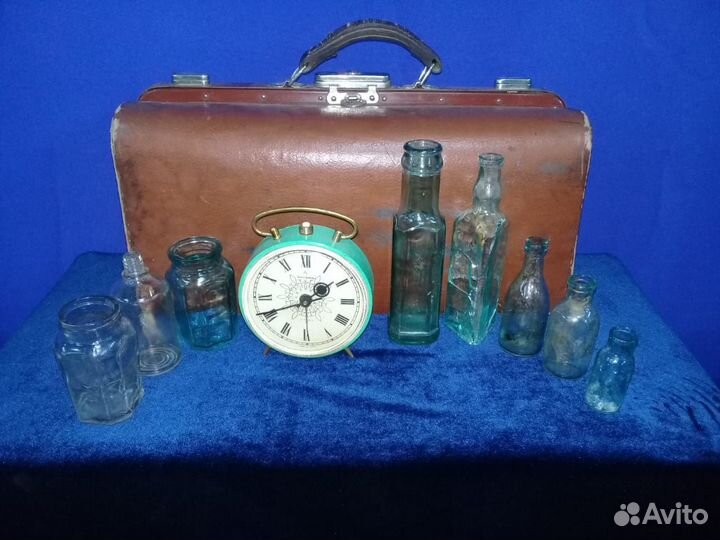 Бутылочки винтажные старые