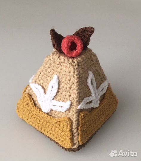 Сладости для радости набор 2. Вязаные пироженки