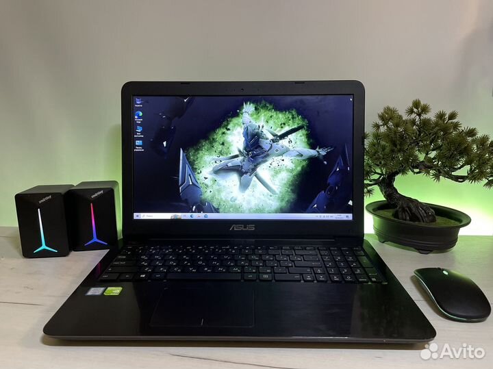 Мощный ноутбук Asus 8 Gb i3 SSD FullHD