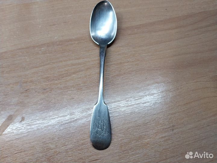 Серебряная чайная ложка 84 проба