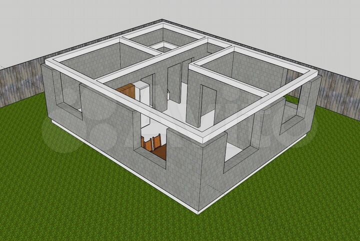 Дом 80 м² на участке 6 сот.