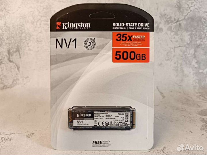 SSD M2.NVMe Kingston-500gb новые опт/розница