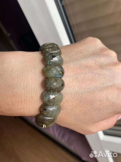 Браслет из натурального камня Лабрадор