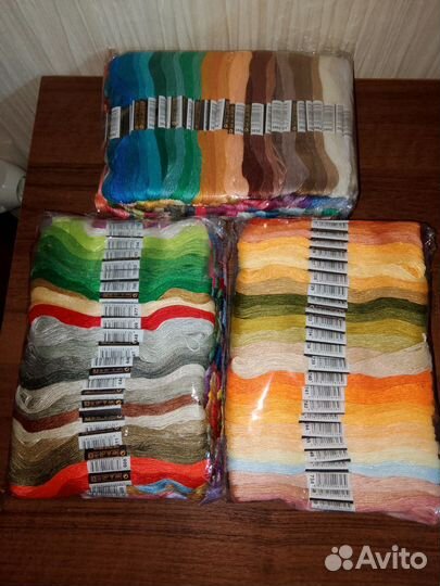 Набор ниток мулине 447 цветов