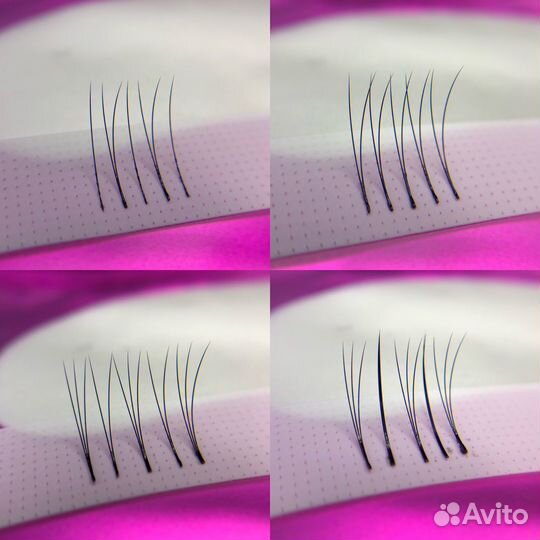 Пучки для наращивания ресниц