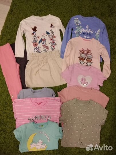 Вещи пакетом на девочку 122