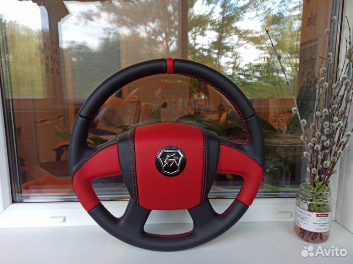 Руль на газель Бизнес, Некст. Кожа каучук