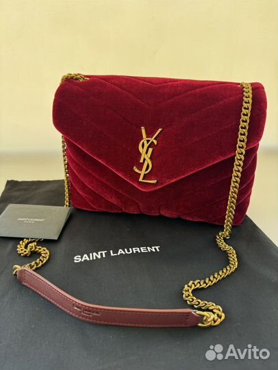 Saint laurent сумка loulou