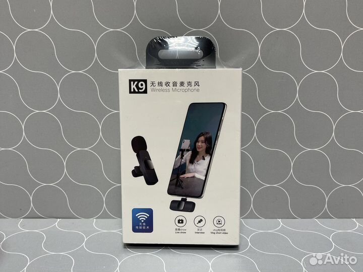 Микрофон петличка беспроводной для iPhone