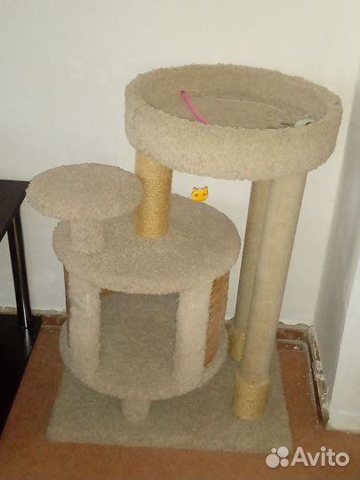 Когтеточка с домиком бу