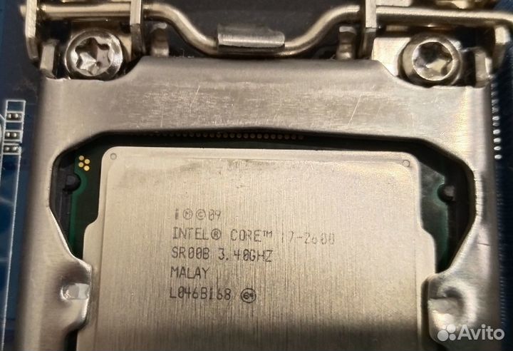 Комплект: i7-2600 +16 гб озу +Мат. плата