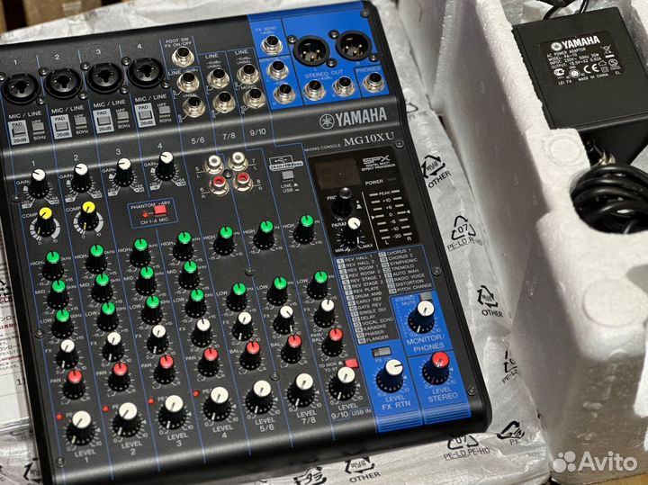 Микшерный пульт Yamaha MG10XU (Оригинал) 4 шт