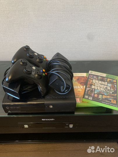 Microsoft xbox360 + Kinect + 2 джостика