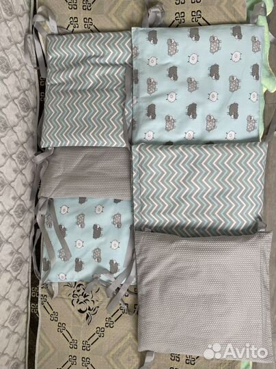 Бортики в кроватку