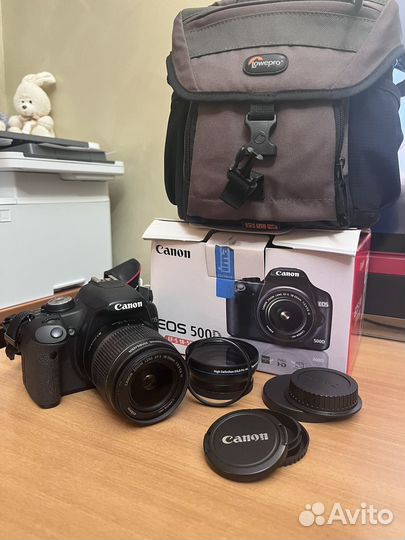 Зеркальный фотоаппарат canon eos 500d