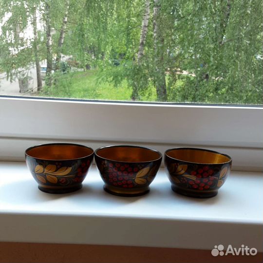 Чашки хохлома