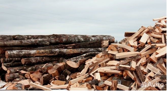 Дрова колотые