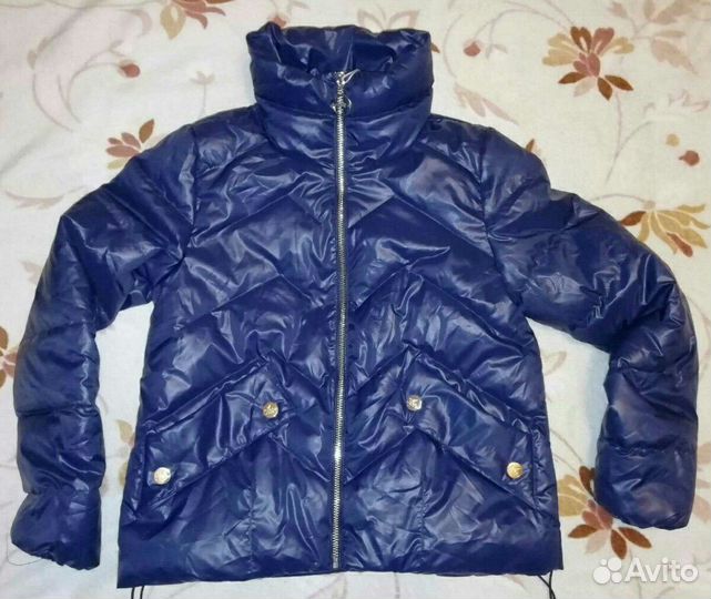 Куртка весна-осень, новая высокий ворот