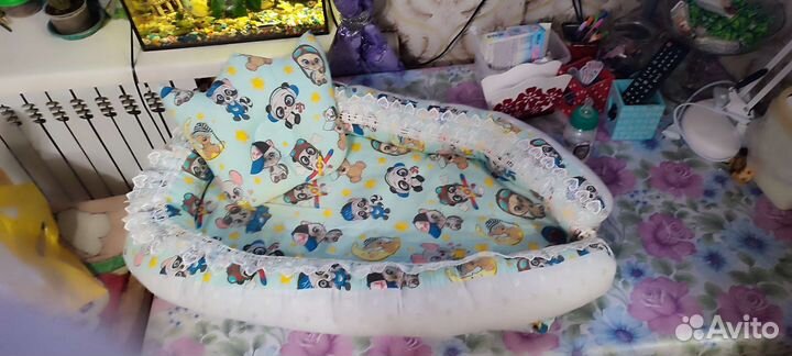 Кокон для новорожденных бесплатно