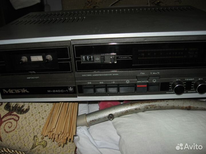Советский магнитофон 4 шт+ колонки СССР 2 вида RRR