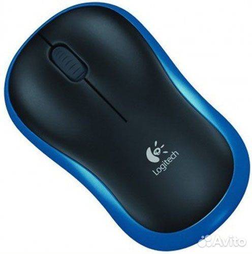 Мышь беспроводная Logitech M185 (910-002236) черно