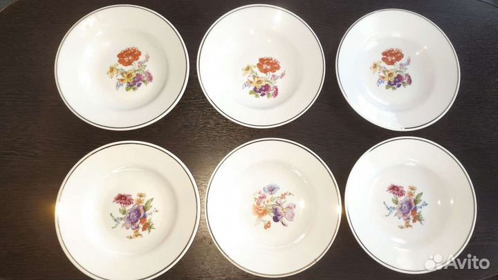 Тарелки Песочное новые 7 штук 1972г