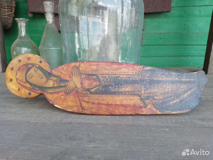 Старинная икона конец 19-го века