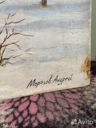 Картина маслом на холсте