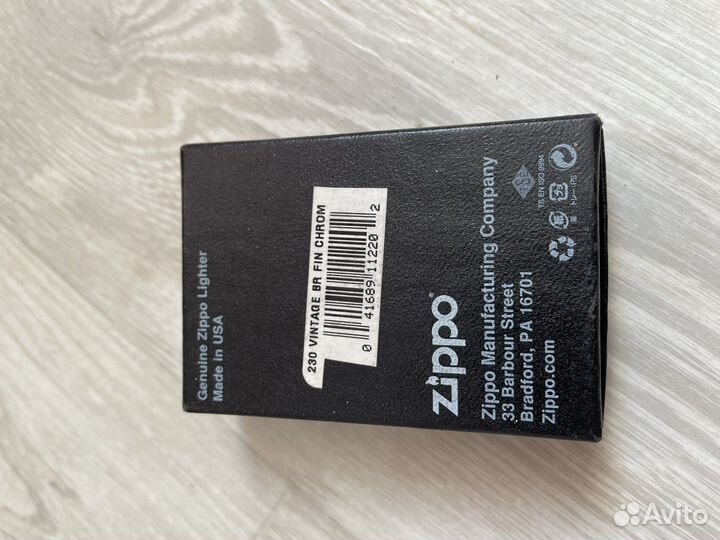 Зажигалка 230 Zippo Vintage w/Slashes Оригинал