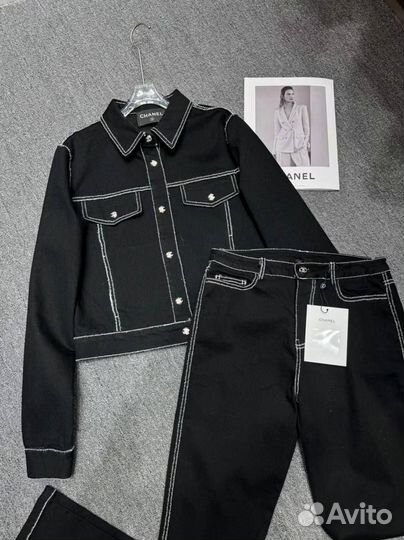 Джинсовая рубашка Chanel