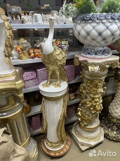 Павлин статуэтка