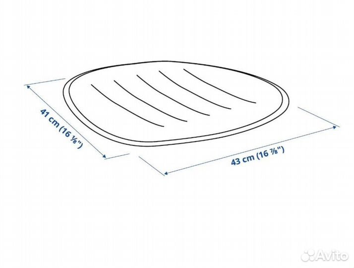 Подушка на стул Пюнтен IKEA. Новая