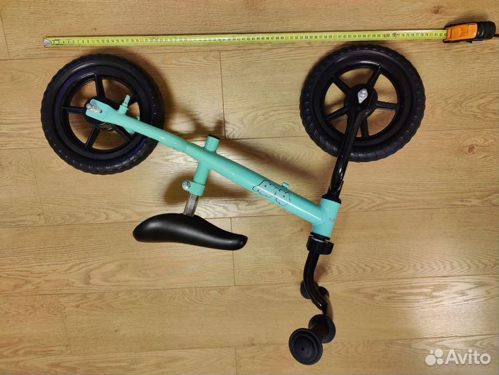 Беговел с тормозом