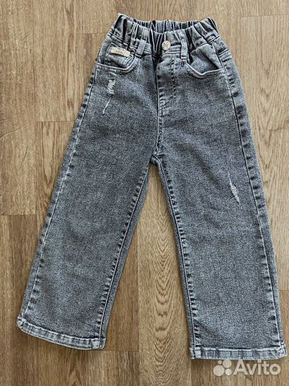 Джинсы для девочки 110