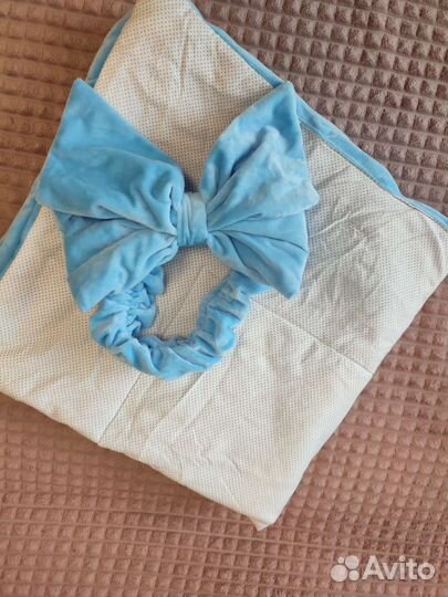 Конверт одеяло на выписку лето-осень