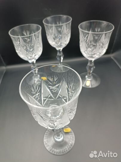 Фужеры хрустальные гдр