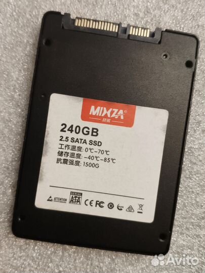 Жёсткий диск mixza SSD (SATA 2.5) 240GB